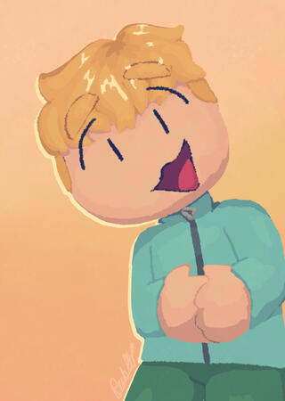 Butters South Park Art - Procreate Pocket, 2025