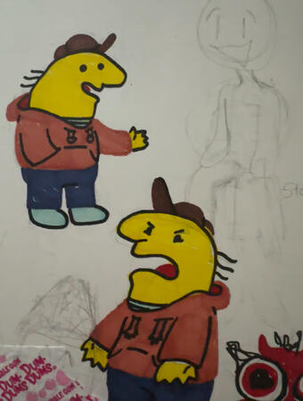 Untitled - Sharpie in Mixed Media Sketchbook, 2025